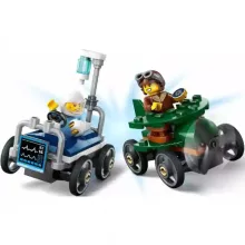 Lego City 60459 Repülő vs. kórházi ágy versenyautós csomag
