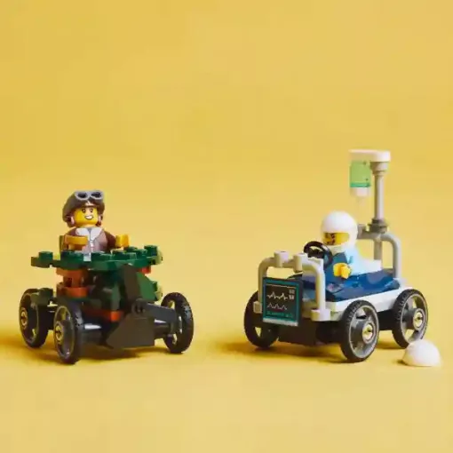 Lego City 60459 Repülő vs. kórházi ágy versenyautós csomag