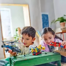 Lego City 60462 Helikopter, tűzoltóautó és tengeralattjáró egy csomagban