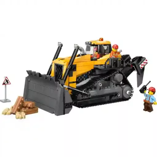 Lego City 60466 Sárga buldózer munkagép
