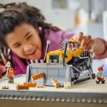 Lego City 60466 Sárga buldózer munkagép