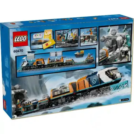 Lego City 60470 Felfedezők sarkvidéki távirányítós RC expresszvonata