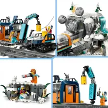 Lego City 60470 Felfedezők sarkvidéki távirányítós RC expresszvonata