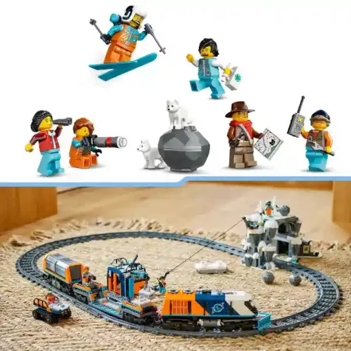 Lego City 60470 Felfedezők sarkvidéki távirányítós RC expresszvonata