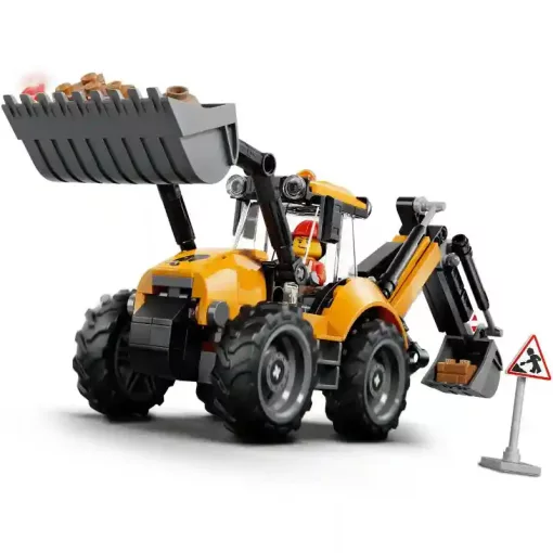 LEGO City 60480 Sárga árokásó-rakodó