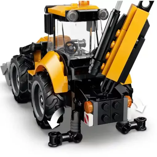 LEGO City 60480 Sárga árokásó-rakodó