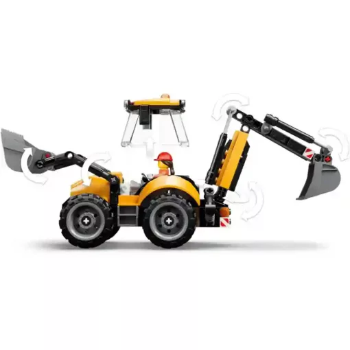 LEGO City 60480 Sárga árokásó-rakodó