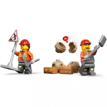 LEGO City 60480 Sárga árokásó-rakodó