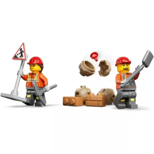 LEGO City 60480 Sárga árokásó-rakodó