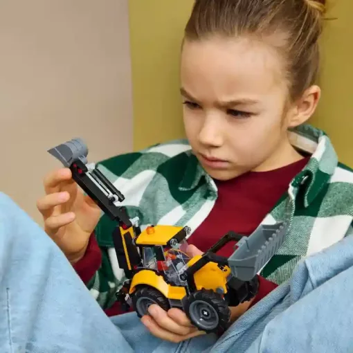LEGO City 60480 Sárga árokásó-rakodó