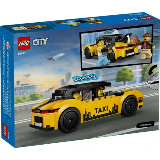 Lego City 60487 Sárga taxi