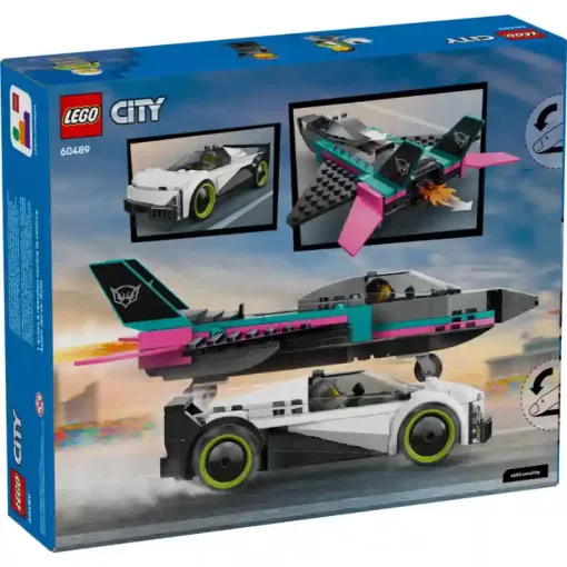 Lego City 60489 Repülő vs. autó