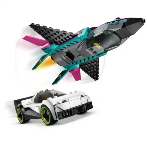Lego City 60489 Repülő vs. autó