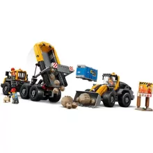 LEGO City 60494 Homlokrakodó és billenőplatós teherautó