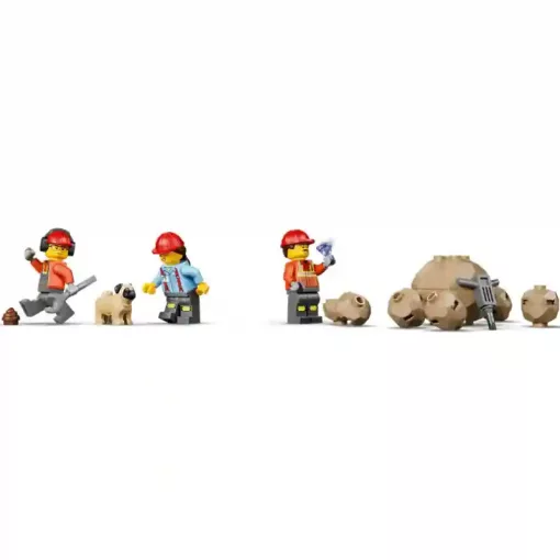 LEGO City 60494 Homlokrakodó és billenőplatós teherautó