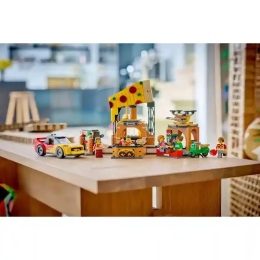 LEGO City 60496 Pizzéria kiszállító járművekkel