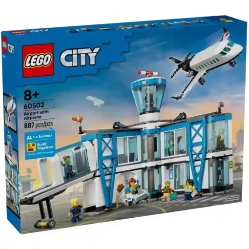 Lego City 60502 Repülőtér repülőgéppel