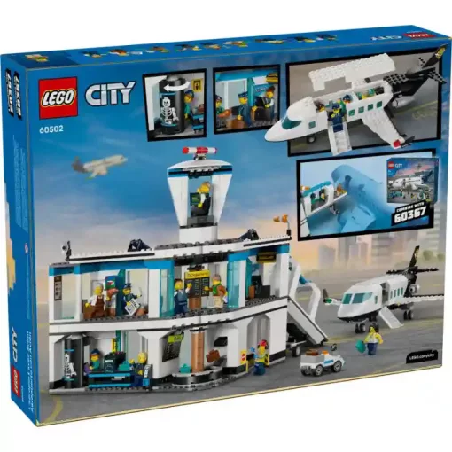 Lego City 60502 Repülőtér repülőgéppel