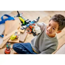 Lego City 60505 Repülőgép, emelőkosaras kocsi és légpárnás jármű gyűjtemény