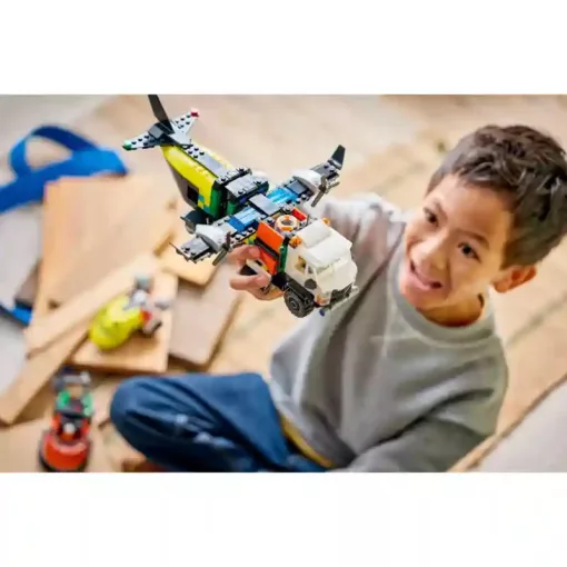 Lego City 60505 Repülőgép, emelőkosaras kocsi és légpárnás jármű gyűjtemény