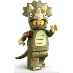   Lego 71045 Triceratopsz jelmezes rajongó zsákbamacska minifugra 25. sorozat