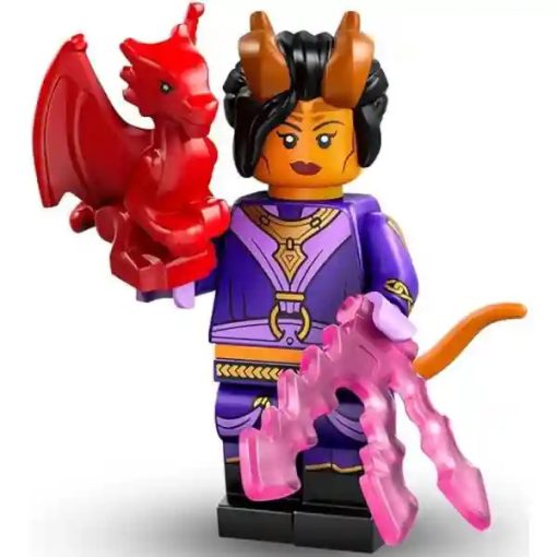 Lego 71047 Tiefling boszorkánymester Dungeons & Dragons zsákbamacska minifugra