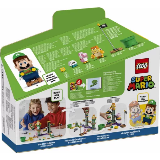 Lego Super Mario 71387 Luigi kalandjai kezdőpálya