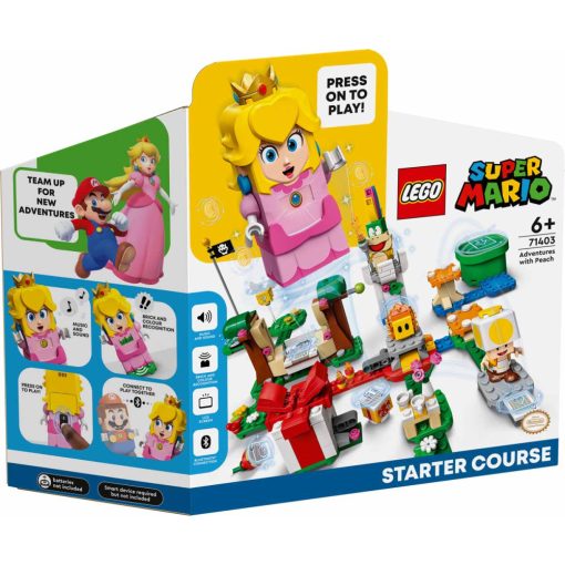 Lego Super Mario 71403 Peach kalandjai kezdőpálya