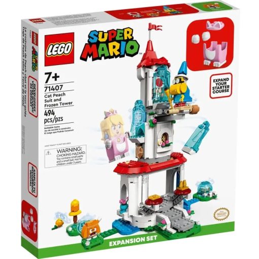 Lego Super Mario 71407 Peach macskajelmez és befagyott torony kiegészítő szett