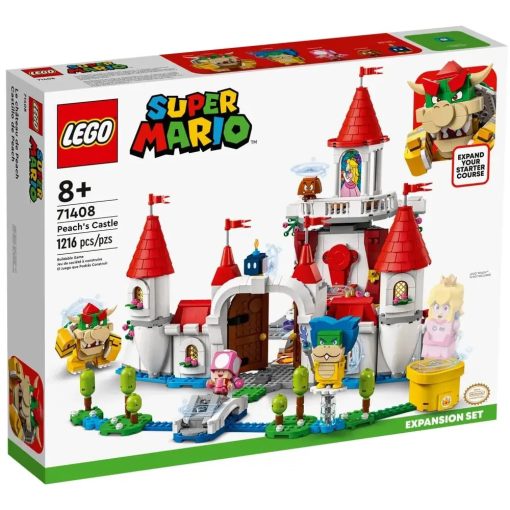 Lego Super Mario 71408 Peach kastélya kiegészítő szett