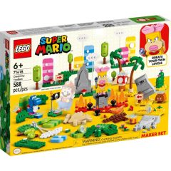 Lego Super Mario 71418 Kreatív építés készítő szett