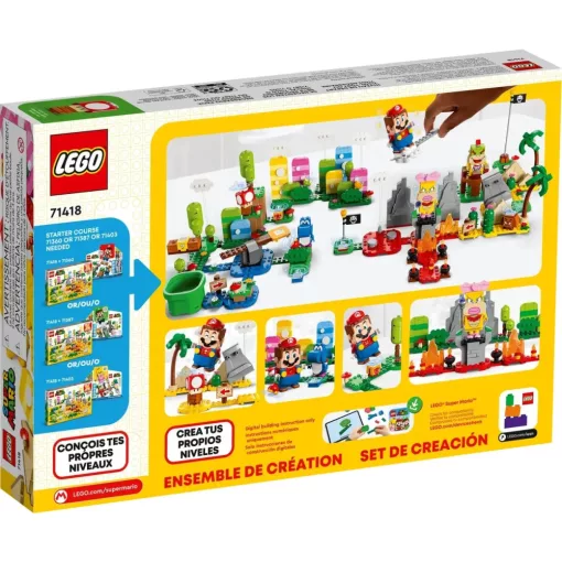 Lego Super Mario 71418 Kreatív építés készítő szett