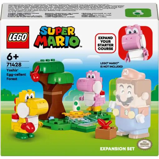 Lego Super Mario 71428 Yoshi tojglisztikus erdeje kiegészítő szett