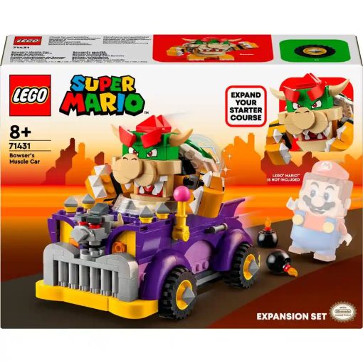 Lego Super Mario 71431 Bowser izomautója kiegészítő szett