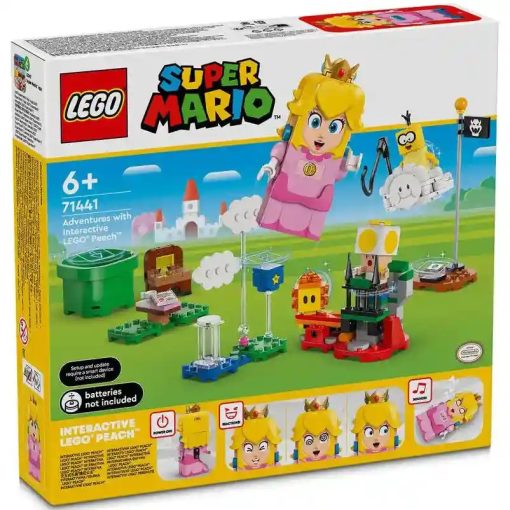 Lego Super Mario 71441 Kalandok az interaktív LEGO® Peach™ figurával