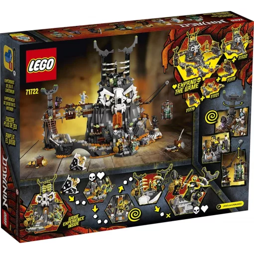 Lego Ninjago 71722 A koponyavarázsló tömlöcei
