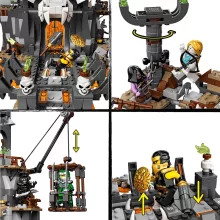 Lego Ninjago 71722 A koponyavarázsló tömlöcei