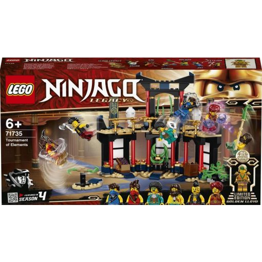 Lego Ninjago 71735 Az elemek bajnoksága