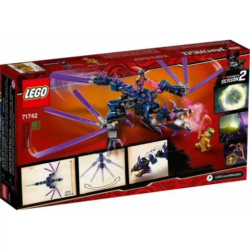 Lego Ninjago 71742 A Sötét Úr sárkánya