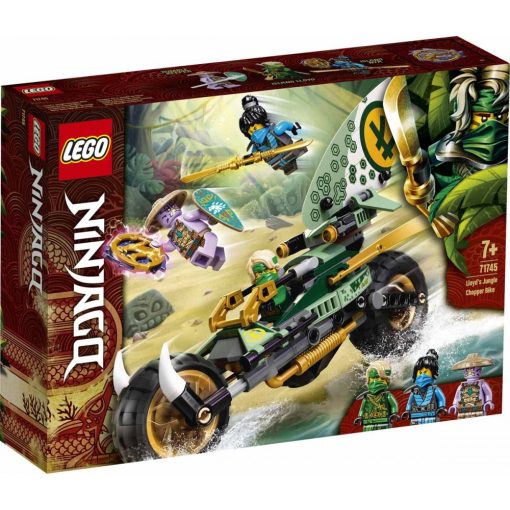 Lego Ninjago 71745 Lloyd dzsungel chopper motorja