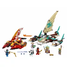 Lego Ninjago 71748 Katamarán tengeri csata