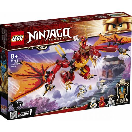 Lego Ninjago 71753 Tűzsárkány támadás