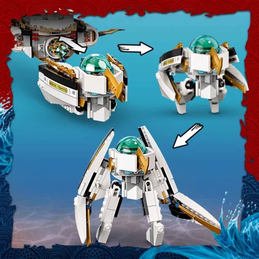 Lego Ninjago 71756 Vízi fejvadász