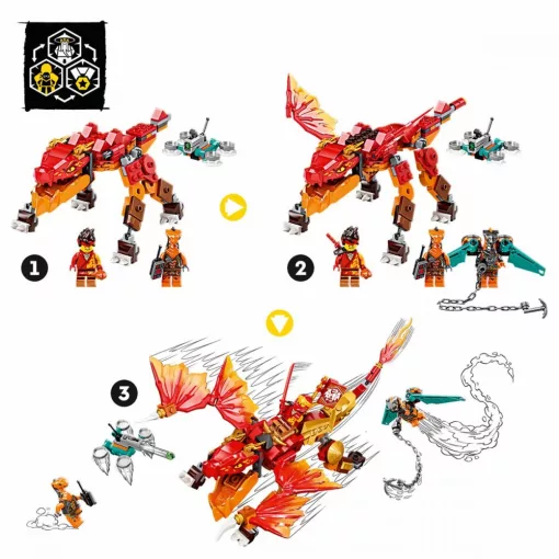 Lego Ninjago 71762 Kai EVO tűzsárkánya
