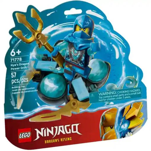 Lego Ninjago 71778 Nya sárkányerő Spinjitzu driftelése