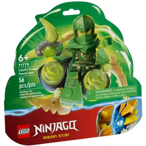 Lego Ninjago 71779 Lloyd sárkányerő Spinjitzu pörgése