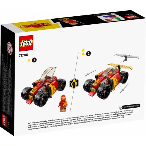 Lego Ninjago 71780 Kai EVO nindzsa versenyautója