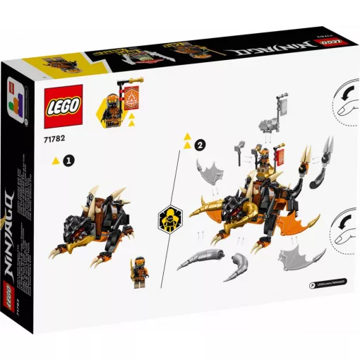 Lego Ninjago 71782 Cole EVO földsárkánya