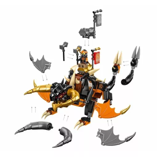 Lego Ninjago 71782 Cole EVO földsárkánya