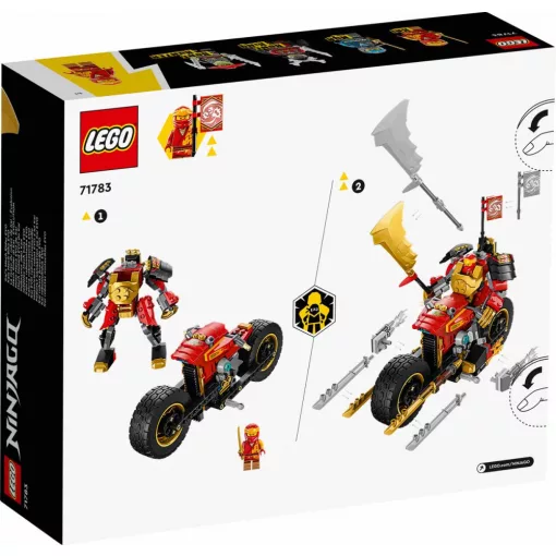 Lego Ninjago 71783 Kai EVO motoros robotversenyzője